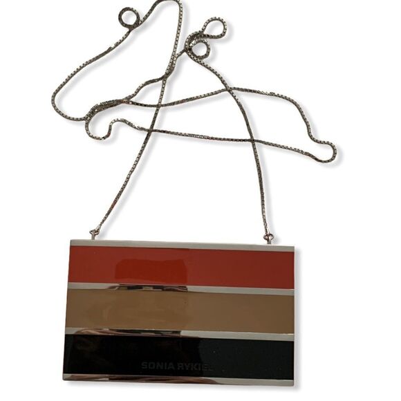 SONIA Rykiel Colour Block Clutch - Picture 11 of 11